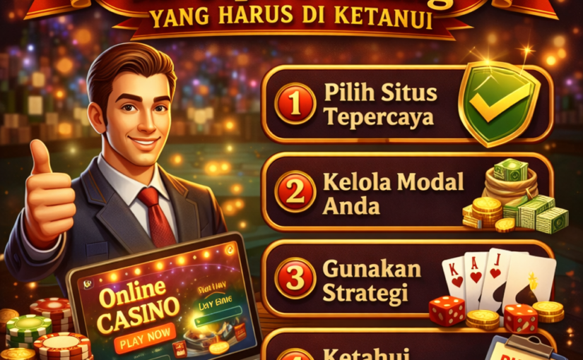 Kenali judi daring: cara kerja, risiko, dan aturan dasar. Simak tips penting untuk melindungi akun, mengatur batas, dan bermain bijak secara aman nih.