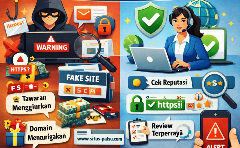 Belajar Identifikasi Situs Penipuan dan Rekomendasi Aman