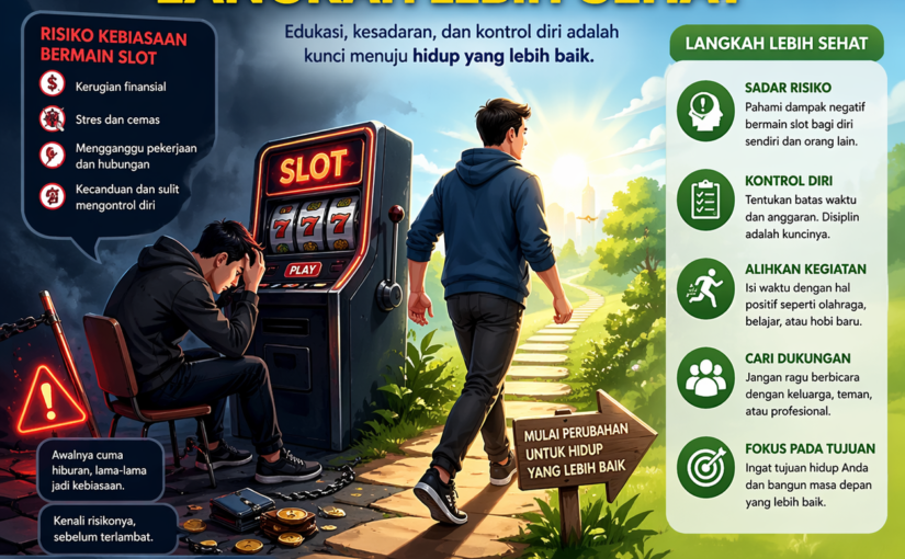 Pembahasan Edukasi Pecandu Slot untuk Langkah Lebih Sehat