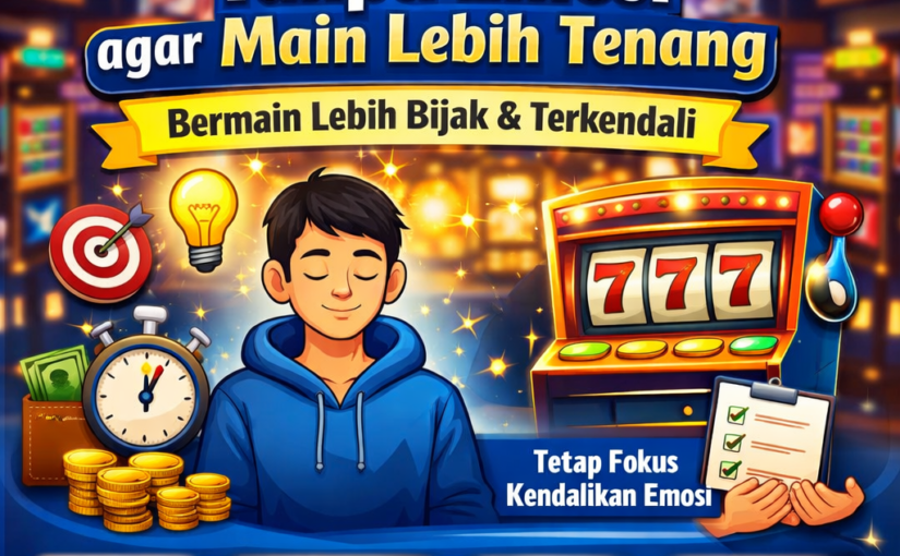 Pembahasan Slot Tanpa Emosi agar Main Lebih Tenang