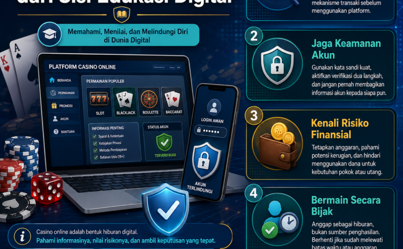 Mengenal Dunia Casino dari Sisi Edukasi Digital